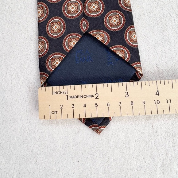 Jos. A. Bank Black and Gray Ties Elegant Accessories Set of 2 - Picture 5 of 9